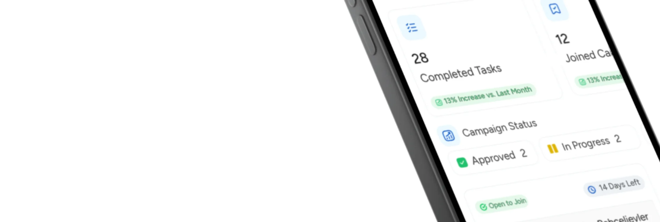Mobile Dashboard